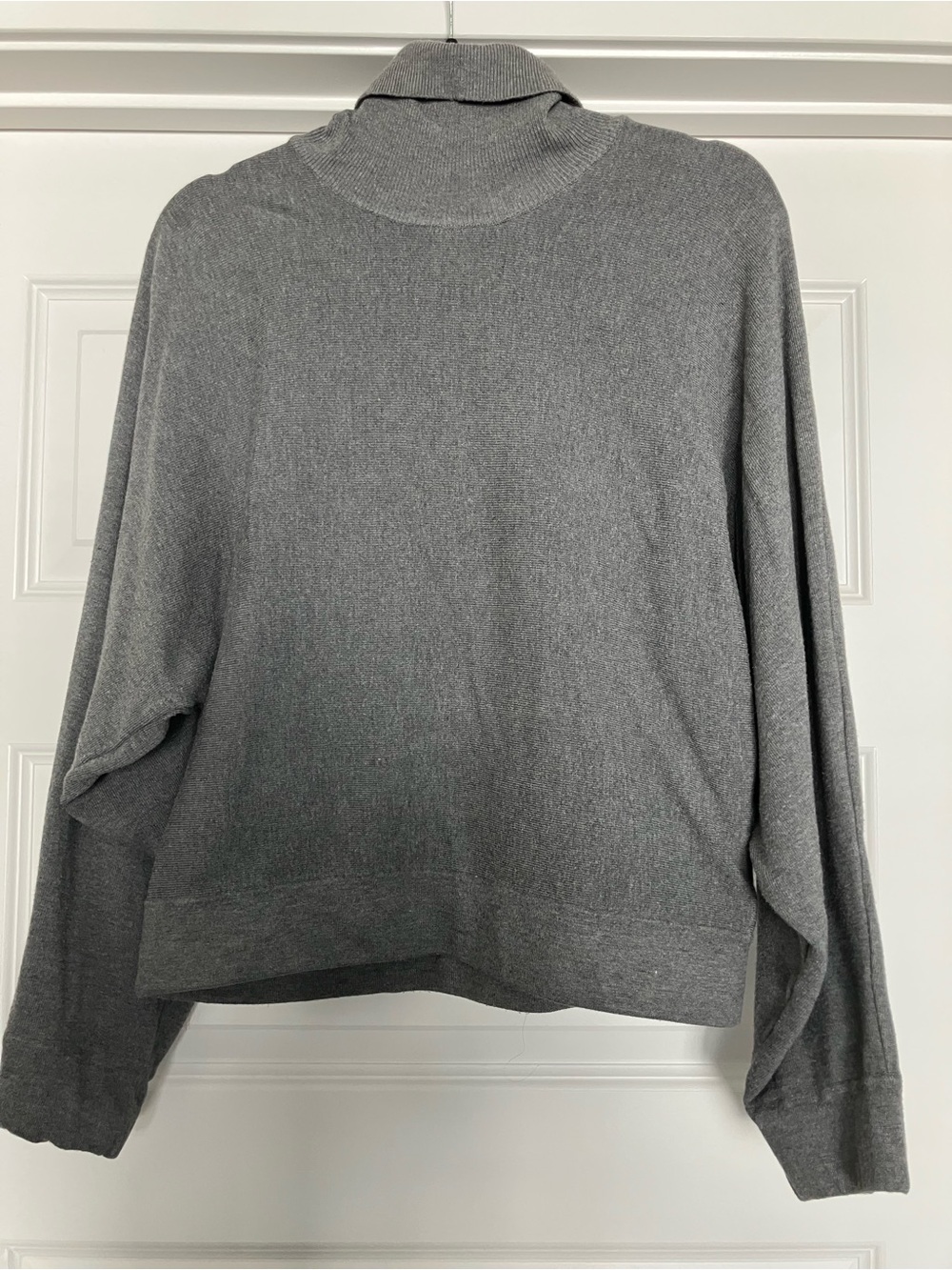 ZARA‎ Knit Turtleneck Sweater Gray Women's Size Large 2026-731